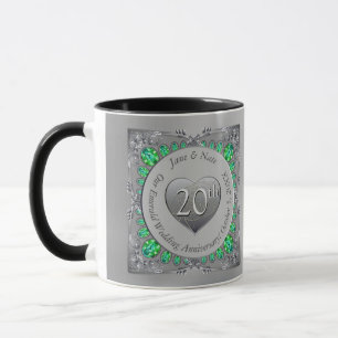 20e Mug Mariage émeraude