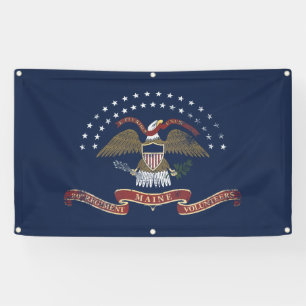 20ème Bannière de drapeau du Maine - cru affligé