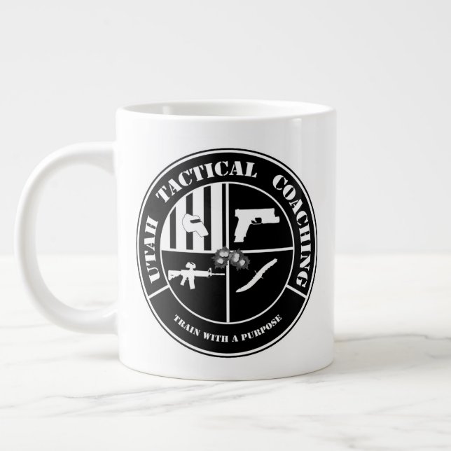 20oz Utah Tactical Coaching Mug (Left)