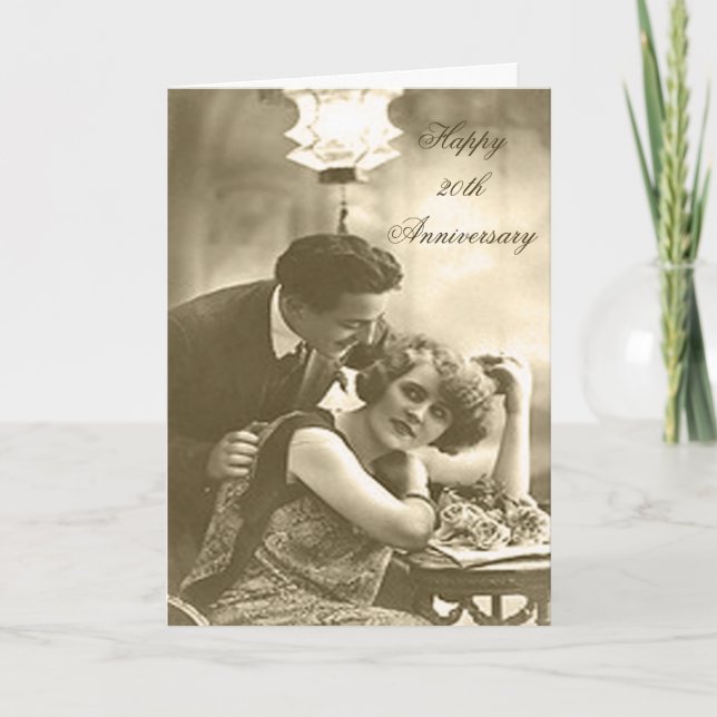 20th Anniversary Card (Front)