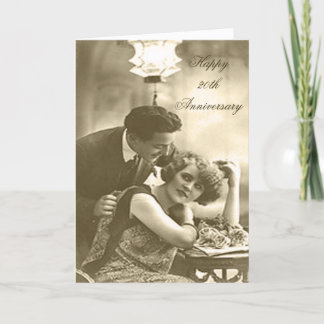 20th Anniversary Card