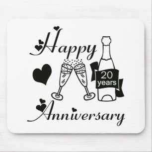 20th. Anniversary Mouse Pad