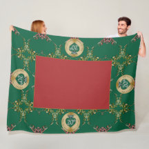 20th/Any Anniversary Fleece Blanket
