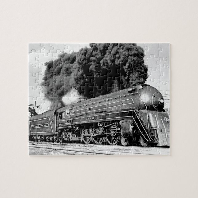 20th Century Limited Train Highball It! Vintage Jigsaw Puzzle (Horizontal)