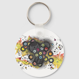 20th-Century Music Keychain