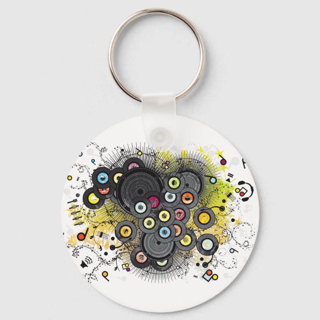 20th-Century Music Keychain (Front)