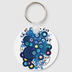 20th-Century Music Keychain