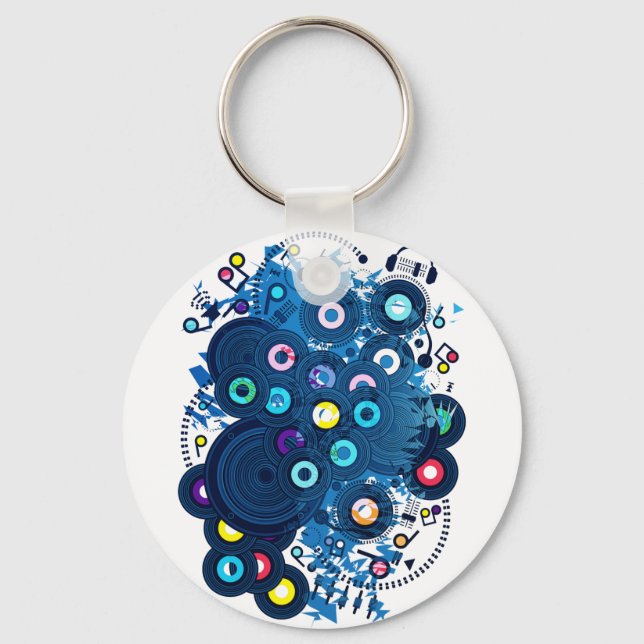 20th-Century Music Keychain (Front)