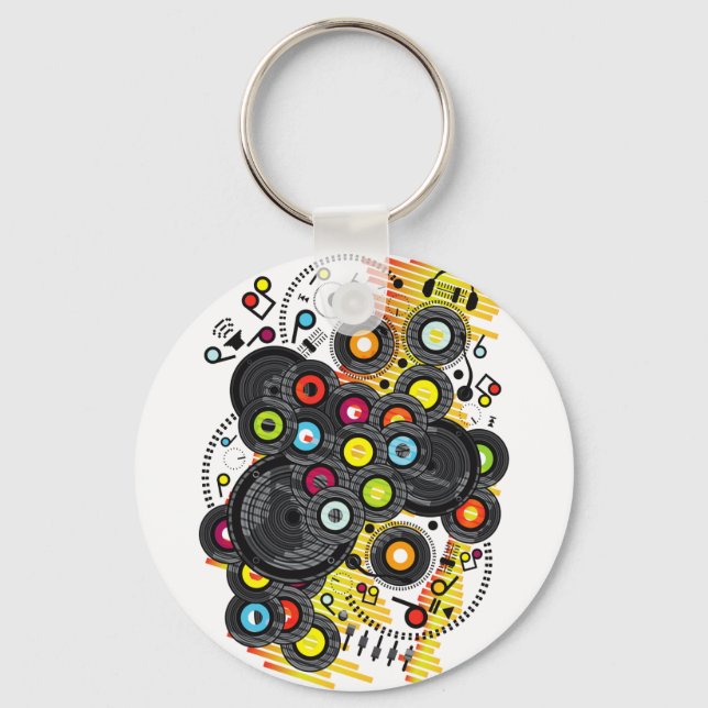 20th-Century Music Keychain (Front)