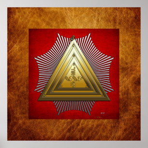20th Degree: Master of the Symbolic Lodge Poster