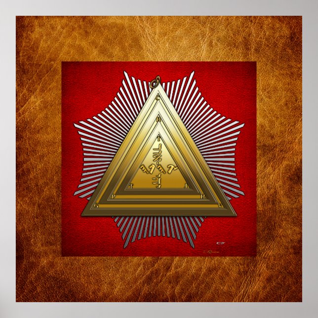 20th Degree: Master of the Symbolic Lodge Poster (Front)