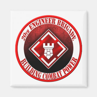 20th Engineer Brigade 003 Magnet