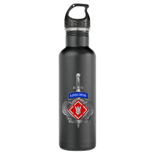 20th Engineer Brigade-Airborne Afghanistan Veteran 710 Ml Water Bottle