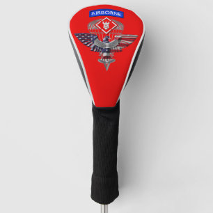 20th Engineer Brigade-Airborne Eagle Golf Head Cover