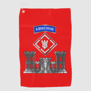 20th Engineer Brigade Airborne Golf Towel