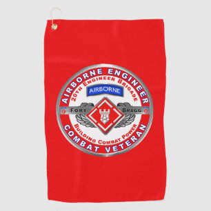 20th Engineer Brigade Airborne Golf Towel
