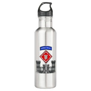 20th Engineer Brigade Engineer Castle 710 Ml Water Bottle