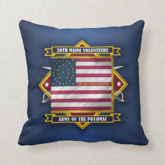 20th Maine Volunteers Throw Pillow