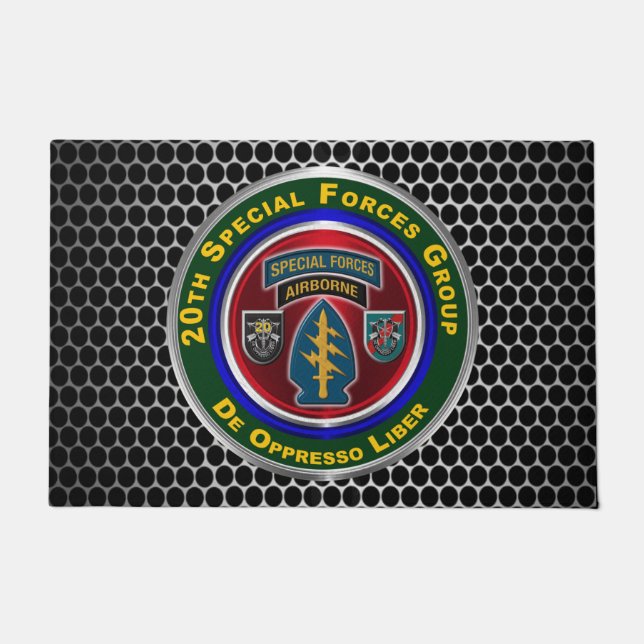 20th Special Forces Group “Airborne” Doormat (Front)