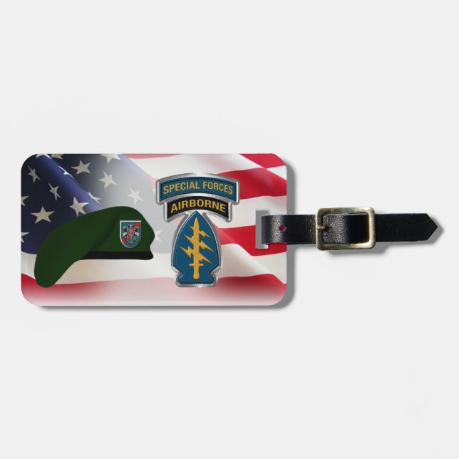 20th Special Forces Group   Luggage Tag (Front Horizontal)