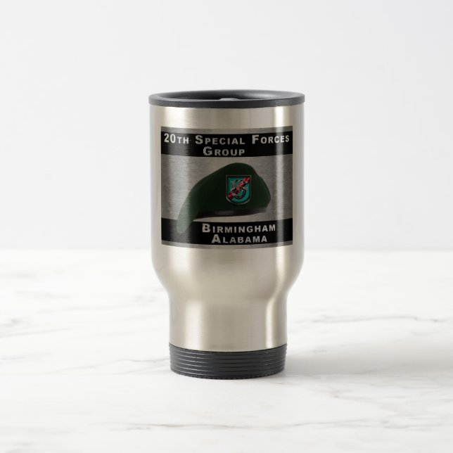 20th Special Forces Travel Mug (Center)