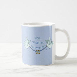 20th Wedding Anniversary Coffee Mug
