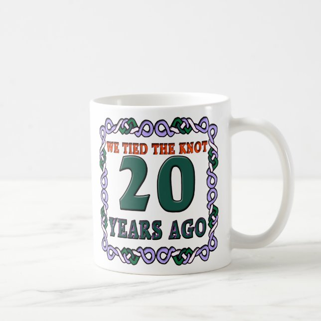 20thweddinganniversary coffee mug (Right)