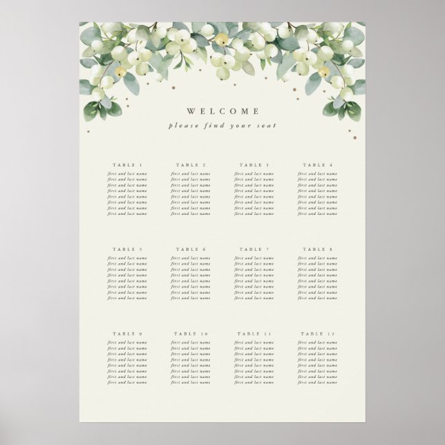 20x28" 12 Tableaux de 8 Mariages Poster du tableau (Devant)