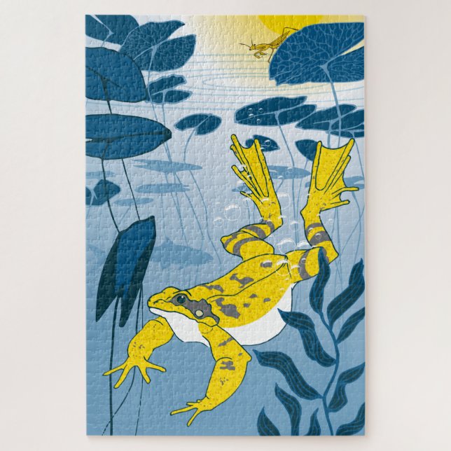20x30 Frog Pond Puzzle for Colorblind People (Vertical)