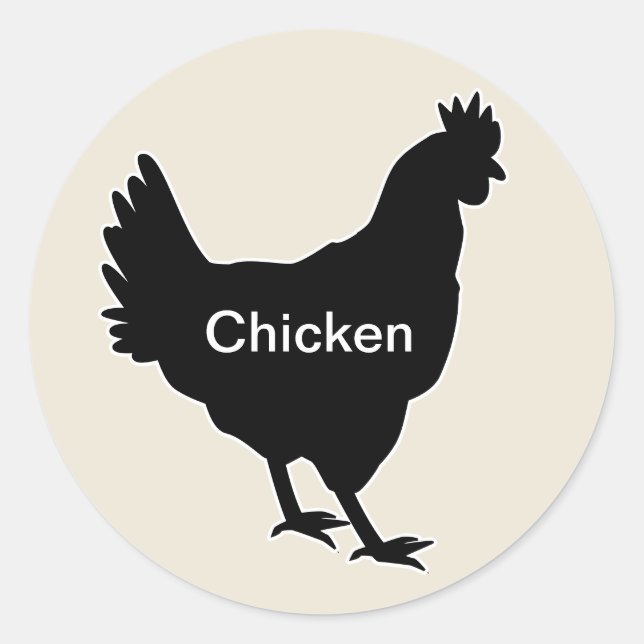 20x Stickers Meal Choice Chicken (Front)