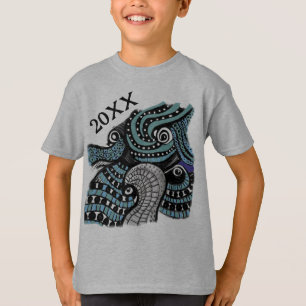 20XX Abstrait Graphic Art Imprimer T-shirt