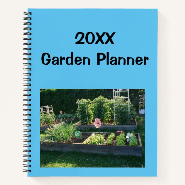20XX Carnet du planificateur de jardin (Devant)