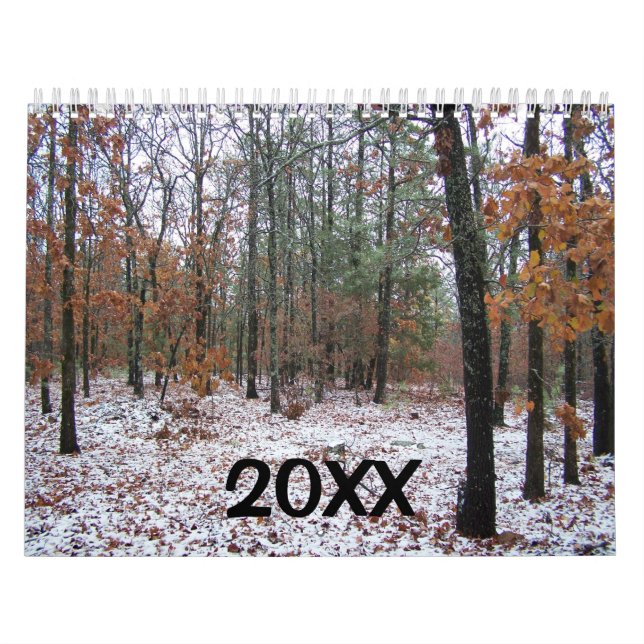 20XX Deer & Black Bear Hunter's Wildlife Calendar (Cover)