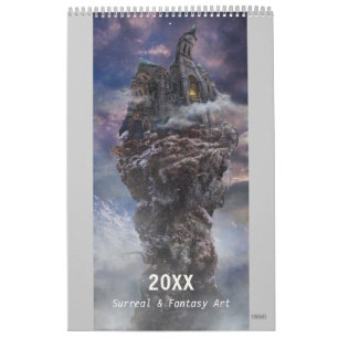 20XX Digital Surreal & Fantasy Art Calendar