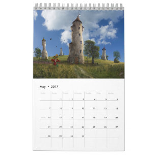20XX Digital Surreal & Fantasy Art Calendar