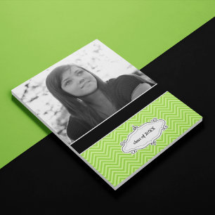 20XX Graduation Announcements {Chevron}