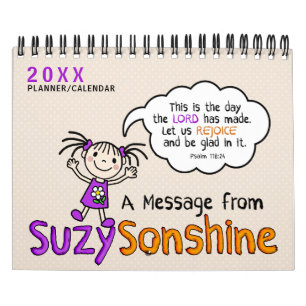 20XX Inspirational Bible Scriptures of JOY Planner Calendar