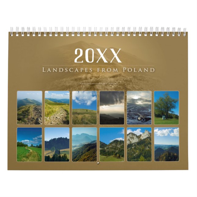 20XX Landscapes from Poland Calendar (Cover)