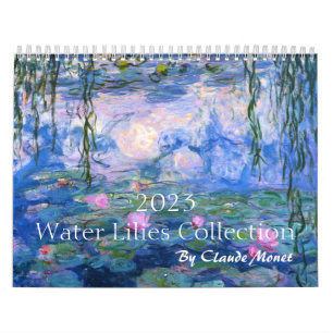 20xx Water Lilies Collection Calendar