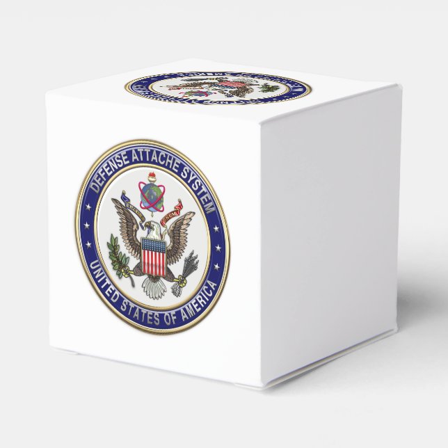 [210] U.S. Defence Attaché System (DAS) Emblem [3D Favor Box (Back Side)