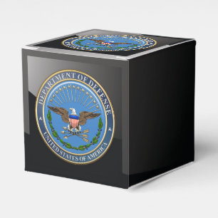 [210] U.S. Department of Defence (DOD) Emblem [3D] Favor Box