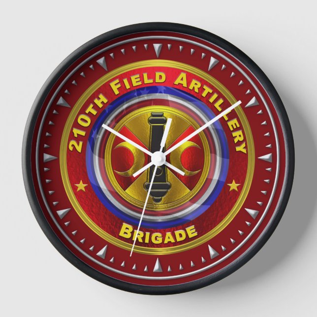 210th Field Artillery Brigade Clock (Front)