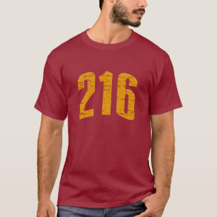 216 (Area Code) T-shirt