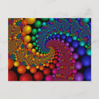 216 Fractal Postcard