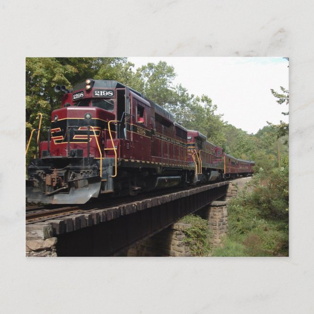2198 Trestle Postcard (Front)