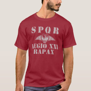 21 Augustus' 21st Predatory Legion - Roman Eagle T-Shirt