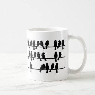 21 Birds On A Wire Coffee Mug