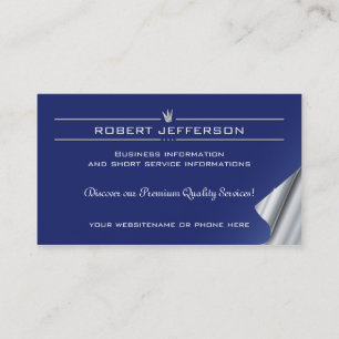 21 Business Card Finance Consulting Education