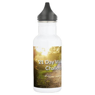 21 Day Walking Challenge Water Bottle