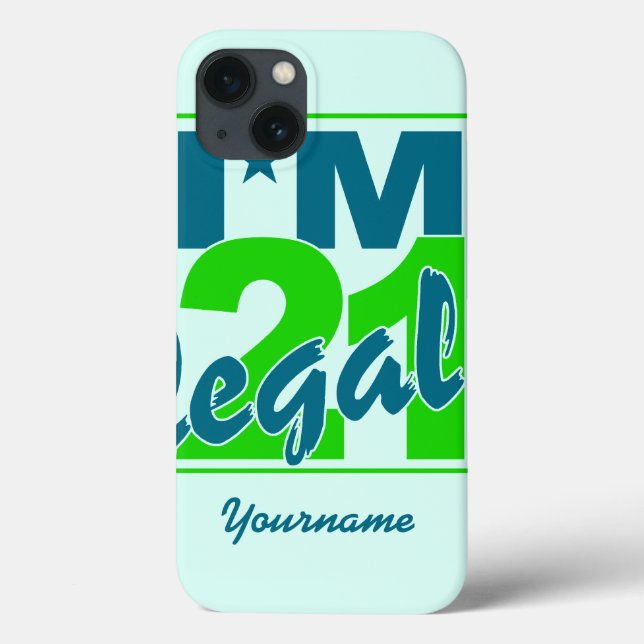 21 & LEGAL custom cases (Back)